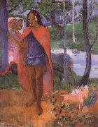 Paul Gauguin tbe magician of hiva oa oil painting artist